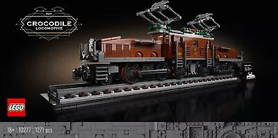 LEGO CREATOR 10277 Crocodile Locomotive New And Sealed • $220