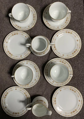 £129.95 • Buy Noritake Japan 2252 Selina 14 Piece Tea Set