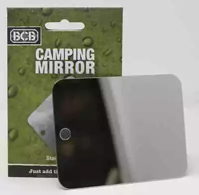 Bcb Stainless Steel Camping / Field Mirror Signaling • £7.99