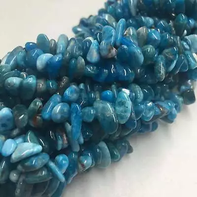 Apatite Irregular Nugget Chips Size 7-8mm 34  Strand • $9.49