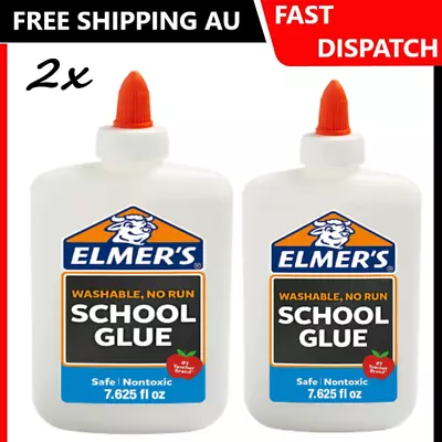$6.99 • Buy Elmers Liquid PVA Glue  White, Washable & Nontoxic Great For Making Slime