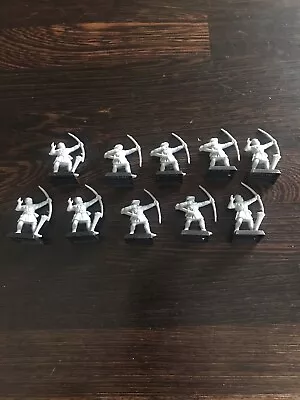 Warhammer Fantasy Bretonnian Bowmen Peasants Monopose Archers X10 5th Edition • £5