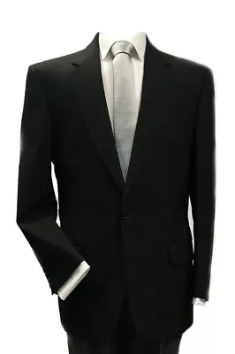 £89 • Buy Masons Jacket Black Wool Herringbone Masonic Morning Suit Blazer Ex Hire
