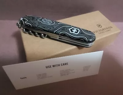 Victorinox Swiss Army Knife Spartan Black Topography - Marlboro Limited Edition • $46