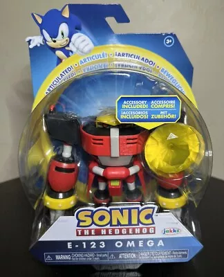 Sonic The Hedgehog E-123 Omega 4'' Action Figure (41220) • $38