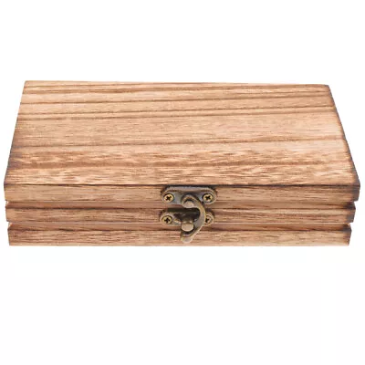 Memory Box Wooden Glasses Box Jewelry Case Wooden Jewelry Box • £8.65