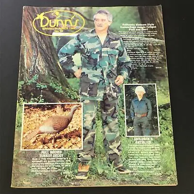 VTG Dunns Catalog Spring Summer 1983 No. 2 - Vietnam Style Camouflage Fatigue • $40