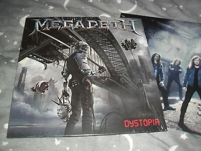 Megadeth -dystopia- Awesome Mega Rare Lp Vinyl Universal 2016 New Metallica • £30.99