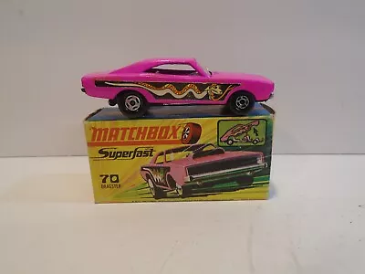 Matchbox Superfast 70 Dodge Dragster - 1970 Lesney W Box • $49.95