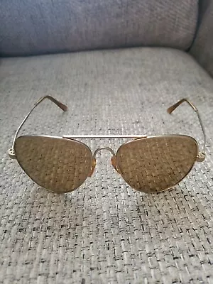 Vintage Merit Gold Metal Aviator Sunglasses Frames  • $10