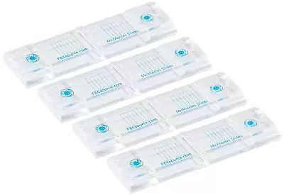 4 Mcmaster Method Microscope Slides By  $16 Ea Fecal/Worm Egg Count For Parasi • $117.43