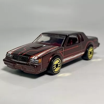 '87 Buick Regal GNX Spectraflame Red 1:64 Diecast Diorama Model Car #7/8 • $12.99