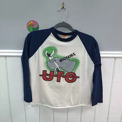 Vintage 1980s UFO Mechanix American Tour 1982 T-shirt | Size: SMALL • $250