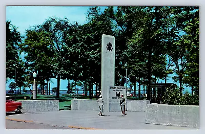 Vintage Postcard Famous Soo Locks Vault Ste Marie Michigan • $4