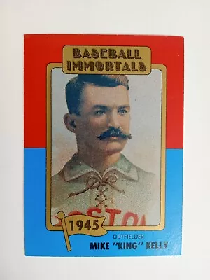 1980 TOPPS BASEBALL IMMORTALS MICHAEL (KING) KELLY #36 1St PRINTING NEW MINT • $3