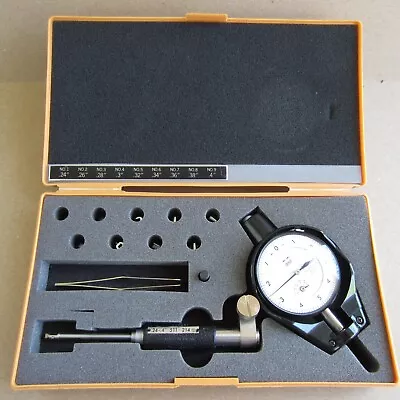 Mitutoyo Dial Bore Gage .0001” X .24-.4” Range No. 511-214 And 2923-10 • $399.95