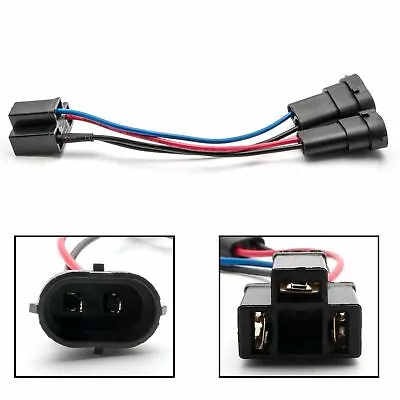 H11 To H4 Conversion Harness Cable Socket Plug Adapter Wires For Harley Davidson • $9.88