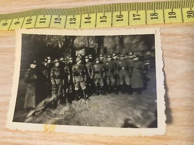 Ww2 Wwii Orig German Soldaten Album Foto Troops/group T17 • $0.99