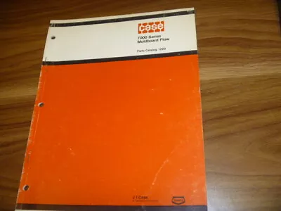 JI Case 7000 Moldboard Plow Parts Catalog Manual • $69.30