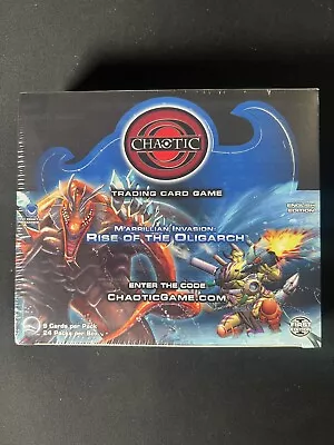 Chaotic TCG M'arrillian Invasion Rise Of The Oligarch Booster Box 24 Packs NEW • $394.99