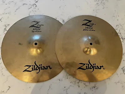 $134.26 • Buy Zildjian Z Custom Hi-hat 14” Cymbal. READ!!!