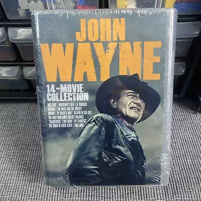 John Wayne The Essential 14-Movie Collection 14-Disc DVD Box Set New Sealed • $24.93