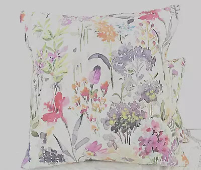 Handmade Cushion Cover Created In  Hedgerow Heather Fabric - Same Both Sides • £12.99
