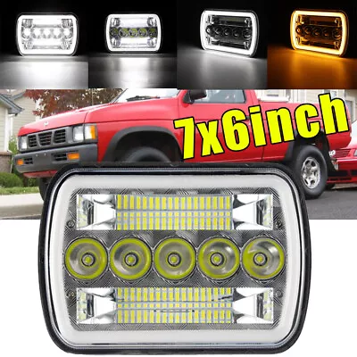 $29.99 • Buy For 1990-1997 NISSAN HARDBODY PICK-UP TRUCK Sealed Beam 7x6 Inch LED Headlight