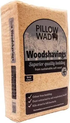 Pillow Wad Woodshavings Large 3.6kg Or 10.8Kg • £9.99