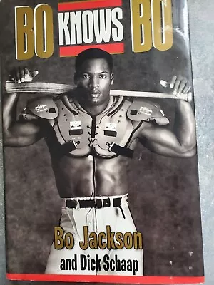 1990 Bo Knows Bo Hardcover Book Signed By Bo Jackson First Edition • $19.99