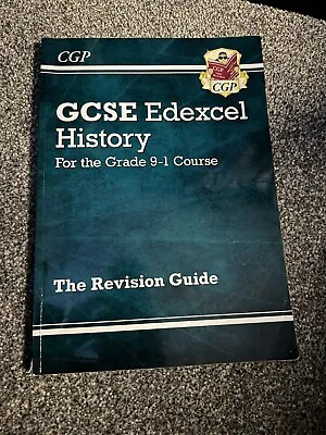 CGP GCSE Edexcel History Revision Guide Grade 9-1 Course • £4