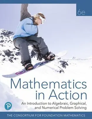 Mathematics In Action: An Introduction To Algebraic Graphical And Numerical P • $106.10
