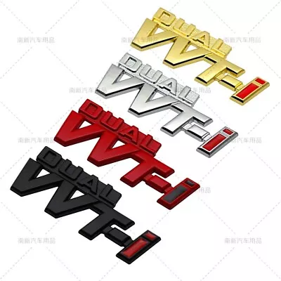 Applicable To Toyota DUAL VVT-i Car Emblem Sticker • $12.62