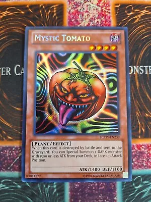 Yu-Gi-Oh! TCG Mystic Tomato LCYW-EN239 Secret Rare Unlimited Near Mint • $10.80