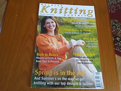£4.50 • Buy Machine Knitting Monthly Magazine, May 2003 Issue 64