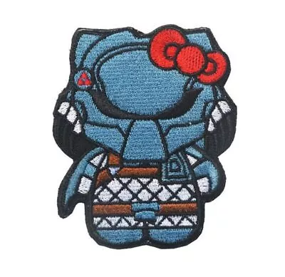 Hello Predator Kitty Mash Up Embroidered Hook And Loop Morale Patch FREE USA SHI • $9.99