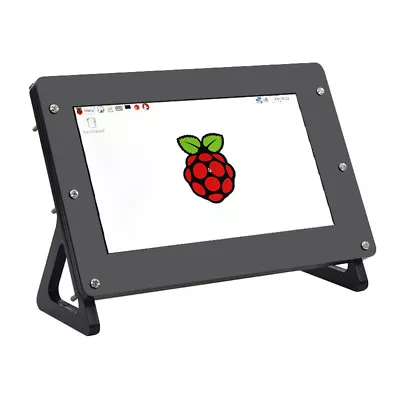 7 Inch LCD Screen Display For Raspberry Pi + Driver Board HDMI/VGA/2AV + Case • £38.40