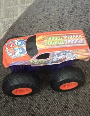 2018 Hot Wheels Double Trouble Clown  Monster Truck Rev Tredz Monster Jam   • $7.50