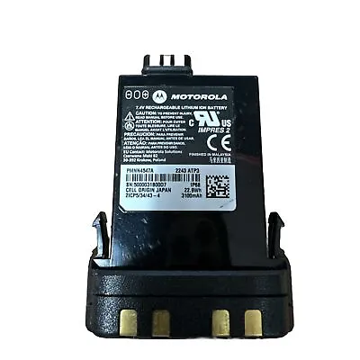 OEM Motorola PMNN4547A Impres 2 Battery  Date 2022 ( 90% LIFE CAPACITY ) • $55