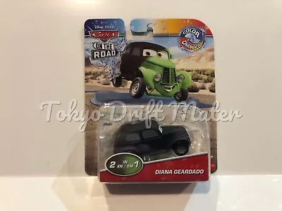 Disney Pixar Cars DIANA GEARDADO THE ROAD COLOUR CHANGERS COLOR CHANGING • £14.99