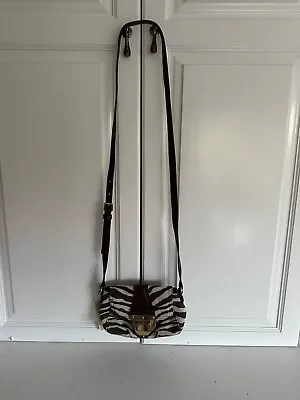 Michael Kors Crossbody Bag Small NWT $128 Tiger Stripe Canvas Charlton Design • $107