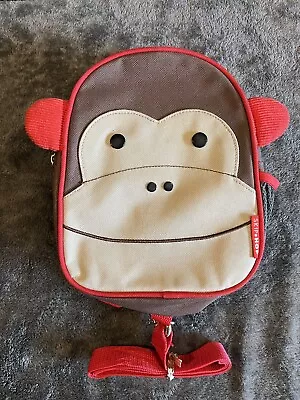 Skip Hop Zoo Mini Brown Monkey Backpack W Safety Harness Boy Girl Kids Children  • $6.50