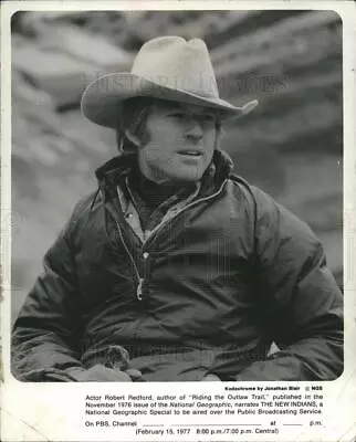 1982 Press Photo Robert Redford American Actor Director - Dfpb35347 • $15.99