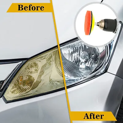 22x Car Headlight Lens Restoration Repair Parts Polishing Tool Clean Accessories • $13.66