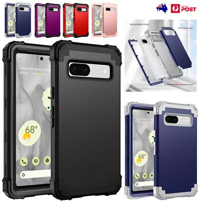 For Google Pixel 8 7 6 Pro 7A 6A 5 4 Case Military Shockproof Armor Hybrid Cover • $13.49