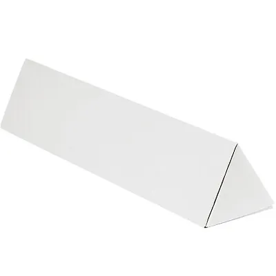 Aviditi Triangle Corrugated Cardboard Mailing Tubes 3  X 24 1/4  White Pac... • $112.81