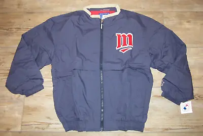 NWT Starter Minnesota Twins Full Zip Jacket Vintage 1990's NOS Size Men's Medium • $44.99