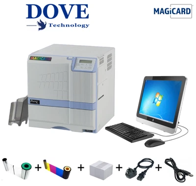 £1200 • Buy Magicard Prima 2e Double Sided Re-transfer ID Card Printer. (PRINTING PACKAGE).