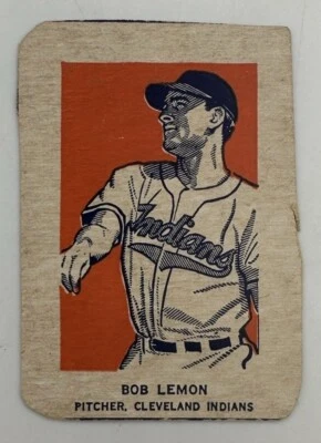 $9.95 • Buy Original 1952 Wheaties Trading Card Bob Lemon Cleveland Indians Baseball