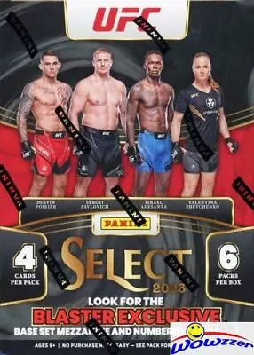 2023 Panini SELECT UFC EXCLUSIVE Factory Sealed Blaster Box! On Fire!  • $29.88